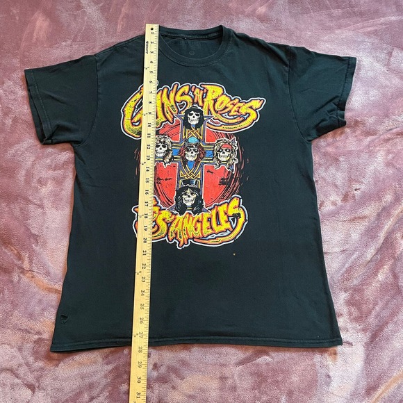 Guns N’ Roses 2017 Original Tour Shirt Size Medium NOT IN THIS‎ LIFETIME Skull - Picture 7 of 8